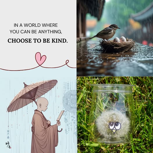 雨中的守護者