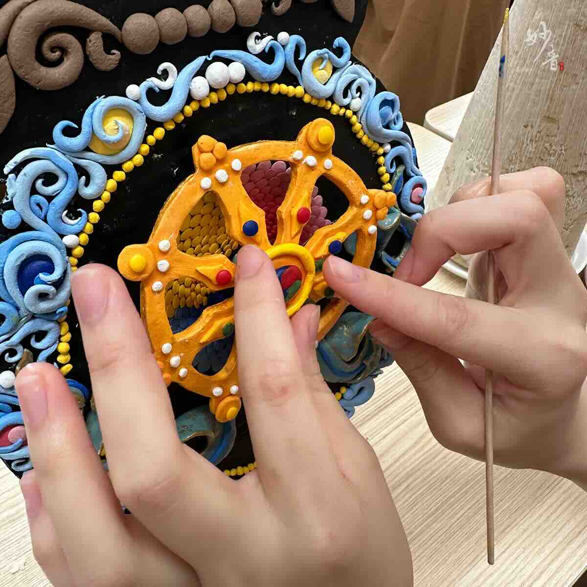 方向盤給妳